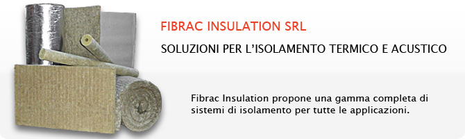 Fibrac Insulation: isolamento termico e acustico